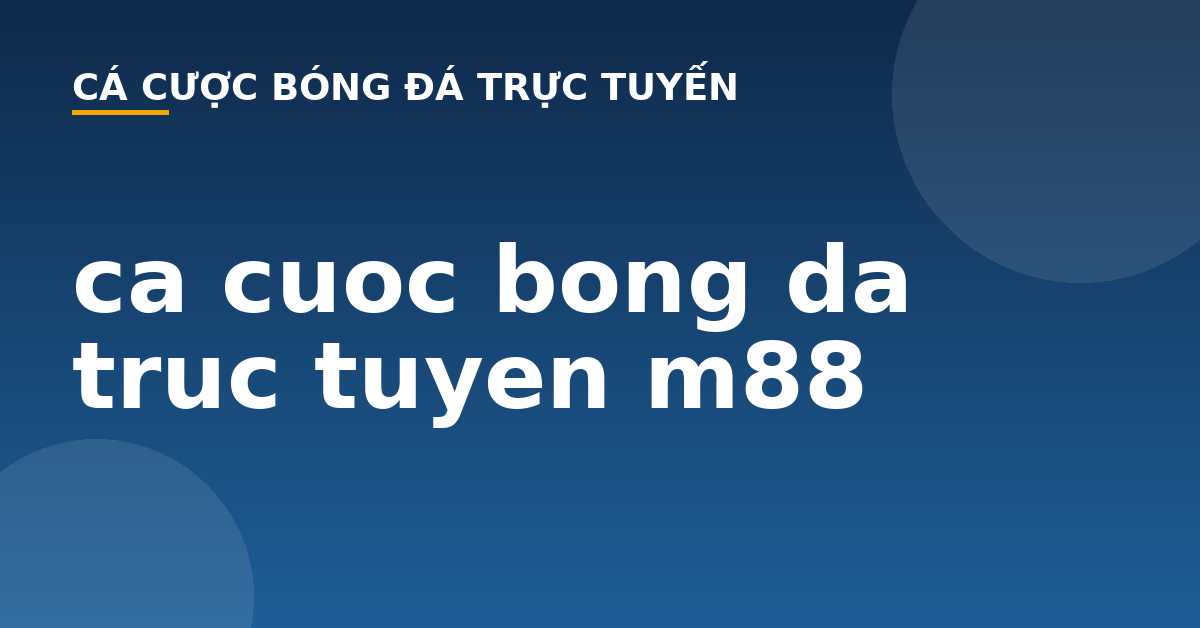 web ca cuoc bong da truc tuyen